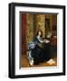 An Attentive Pet-Jules Adolphe Goupil-Framed Premium Giclee Print