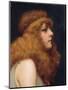 An Auburn Beauty, 1895-John William Godward-Mounted Giclee Print