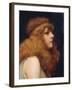 An Auburn Beauty, 1895-John William Godward-Framed Giclee Print