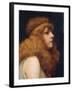 An Auburn Beauty, 1895-John William Godward-Framed Giclee Print