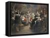 An Auction at the Hotel Drouot, Paris, 1921-Albert Bettannier-Framed Stretched Canvas