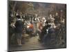 An Auction at the Hotel Drouot, Paris, 1921-Albert Bettannier-Mounted Giclee Print