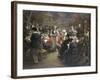 An Auction at the Hotel Drouot, Paris, 1921-Albert Bettannier-Framed Giclee Print