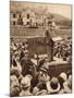 An auction for charity at Balmoral, 1930s (1935)-Unknown-Mounted Photographic Print