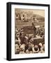 An auction for charity at Balmoral, 1930s (1935)-Unknown-Framed Photographic Print