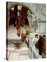 An Audience at Agrippa's, 1875-Sir Lawrence Alma-Tadema-Stretched Canvas