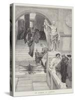 An Audience at Agrippa'S-Sir Lawrence Alma-Tadema-Stretched Canvas