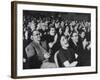 An Audience Watching the Play, "Man in a Dog Suit"-Ralph Morse-Framed Photographic Print