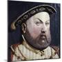 An Augsberg Polychrome Limewood Relief of Henry Viii, Mid 16th Century-Hans Holbein the Younger-Mounted Premium Giclee Print