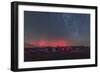 An Aurora Display over Okalahoma During the Okie-Tex Star Party-null-Framed Photographic Print