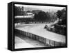 An Austin 100Hp Car Taking a Bend, French Grand Prix, Dieppe, 1908-null-Framed Stretched Canvas