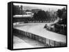 An Austin 100Hp Car Taking a Bend, French Grand Prix, Dieppe, 1908-null-Framed Stretched Canvas