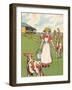 'An Australian Dairy Farm', 1912-Charles Robinson-Framed Giclee Print