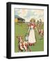 'An Australian Dairy Farm', 1912-Charles Robinson-Framed Giclee Print