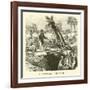 An Australian Gold-Mine-null-Framed Giclee Print