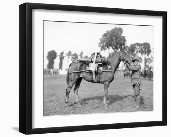 An Australian Soldier-null-Framed Photographic Print