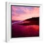 An Australian Sunset on a Beach-Trigger Image-Framed Photographic Print