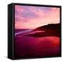 An Australian Sunset on a Beach-Trigger Image-Framed Stretched Canvas