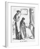 An Authority, 1866-George Du Maurier-Framed Giclee Print