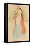 An Auto-Lithograph by Armand Rassenfosse, C1898-Armand Rassenfosse-Framed Stretched Canvas