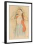 An Auto-Lithograph by Armand Rassenfosse, C1898-Armand Rassenfosse-Framed Giclee Print