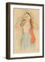 An Auto-Lithograph by Armand Rassenfosse, C1898-Armand Rassenfosse-Framed Giclee Print