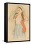 An Auto-Lithograph by Armand Rassenfosse, C1898-Armand Rassenfosse-Framed Stretched Canvas