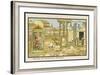 An Automated Building-Site-Jean Marc Cote-Framed Art Print