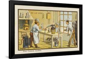 An Automated Kitchen-Jean Marc Cote-Framed Art Print