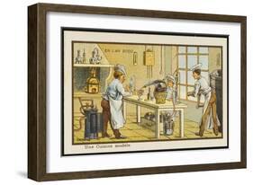 An Automated Kitchen-Jean Marc Cote-Framed Art Print