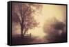 an autumn day forever-Joseph Mazzucco-Framed Stretched Canvas