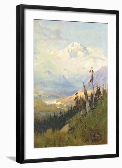 An Autumn Day, Mt. Mckinley-Sidney Laurence-Framed Giclee Print