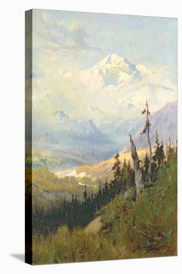 An Autumn Day, Mt. Mckinley-Sidney Laurence-Stretched Canvas