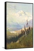 An Autumn Day, Mt. Mckinley-Sidney Laurence-Framed Stretched Canvas