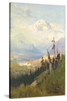 An Autumn Day, Mt. Mckinley-Sidney Laurence-Stretched Canvas