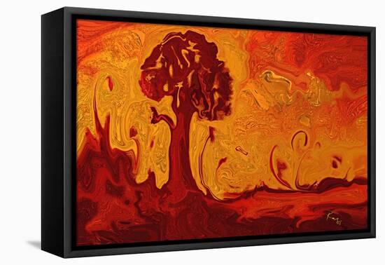 An Autumn Day-Rabi Khan-Framed Stretched Canvas