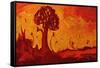 An Autumn Day-Rabi Khan-Framed Stretched Canvas