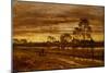 An Autumn Evening After Rain-Benjamin Williams Leader-Mounted Giclee Print