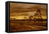 An Autumn Evening After Rain-Benjamin Williams Leader-Framed Stretched Canvas
