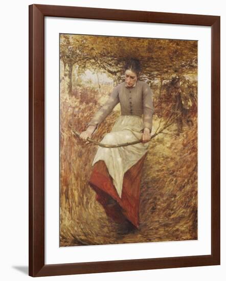 An Autumn Morning-Henry Herbert La Thangue-Framed Giclee Print