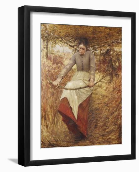 An Autumn Morning-Henry Herbert La Thangue-Framed Giclee Print