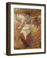 An Autumn Morning-Henry Herbert La Thangue-Framed Giclee Print