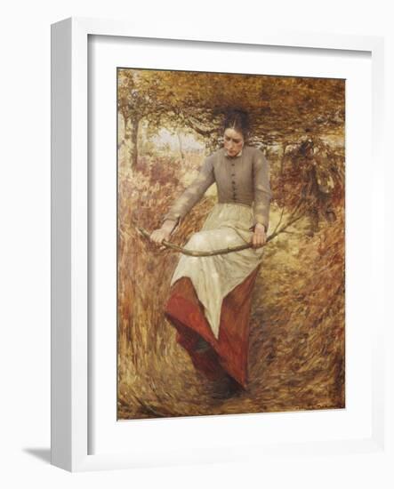 An Autumn Morning-Henry Herbert La Thangue-Framed Giclee Print