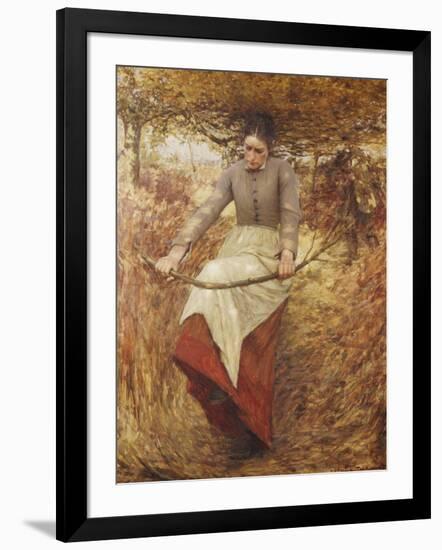 An Autumn Morning-Henry Herbert La Thangue-Framed Giclee Print