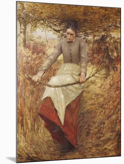 An Autumn Morning-Henry Herbert La Thangue-Mounted Giclee Print