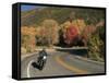 An Autumn Motorcycle Ride-null-Framed Stretched Canvas