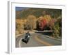 An Autumn Motorcycle Ride-null-Framed Photographic Print