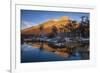 An autumn scene in Los Glaciares National Park, Patagonia, Argentina-Ed Rhodes-Framed Photographic Print