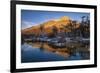 An autumn scene in Los Glaciares National Park, Patagonia, Argentina-Ed Rhodes-Framed Photographic Print