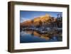 An autumn scene in Los Glaciares National Park, Patagonia, Argentina-Ed Rhodes-Framed Photographic Print